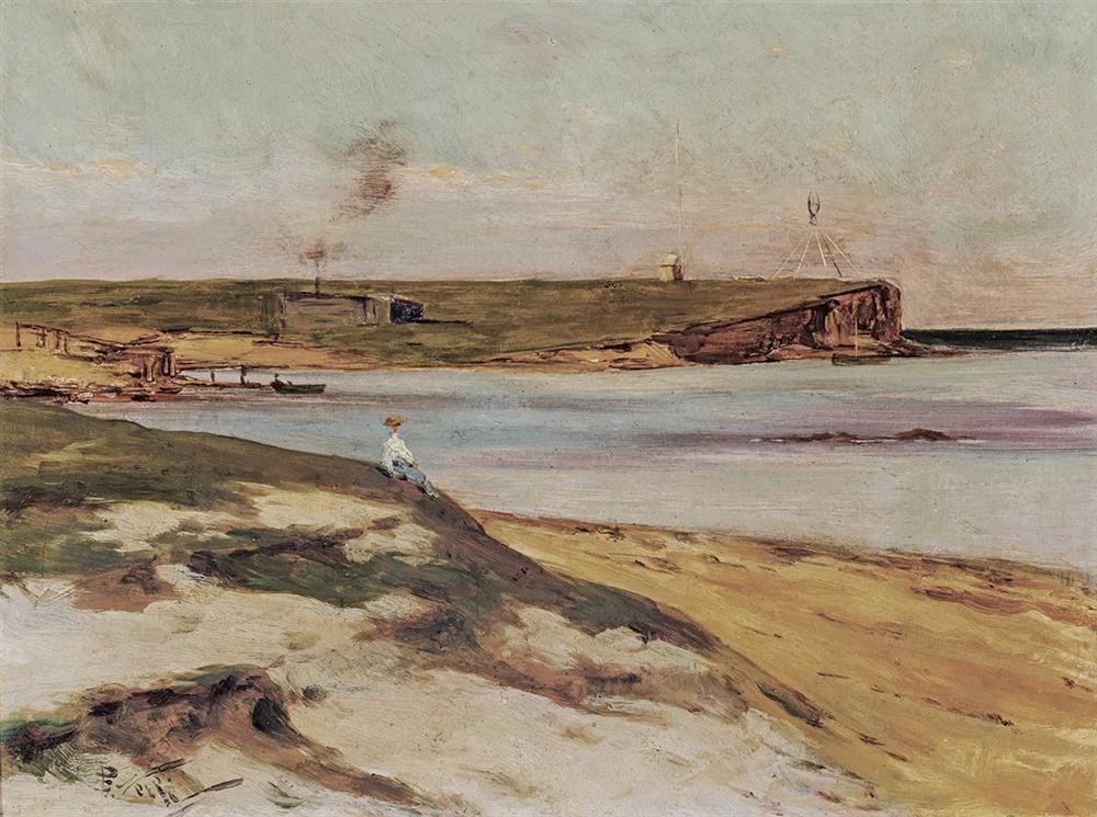 Il Bluff rosso, Point Ormond (1888)